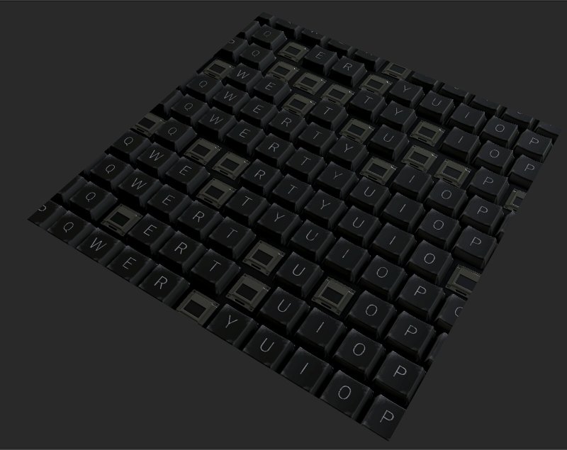 Текстура клавиатуры