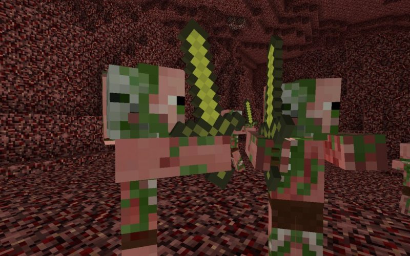 Свинозомби и Пиглин