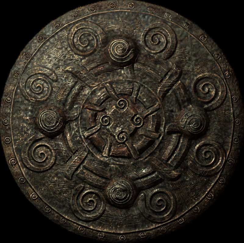 Железный щит скайрим