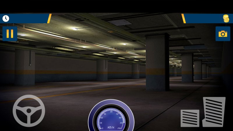 Пустой паркинг