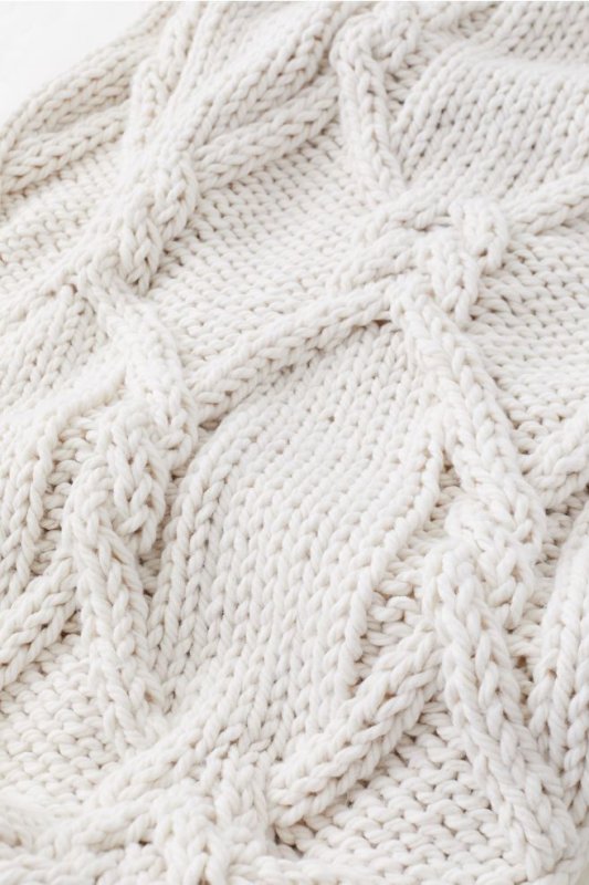 Вязаный плед обои