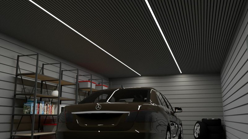 Отделка гаража