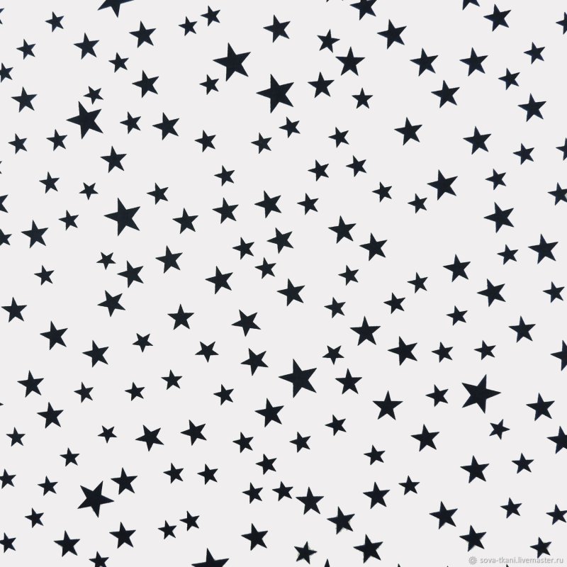 Белая звезда на черном фоне