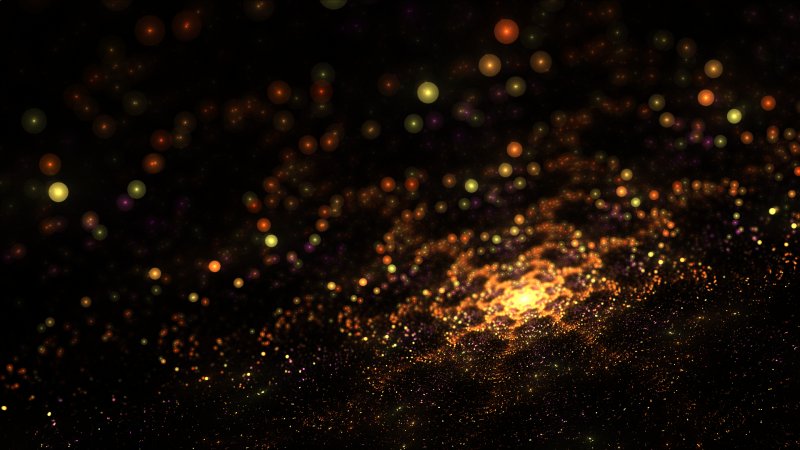 Светящаяся пыль