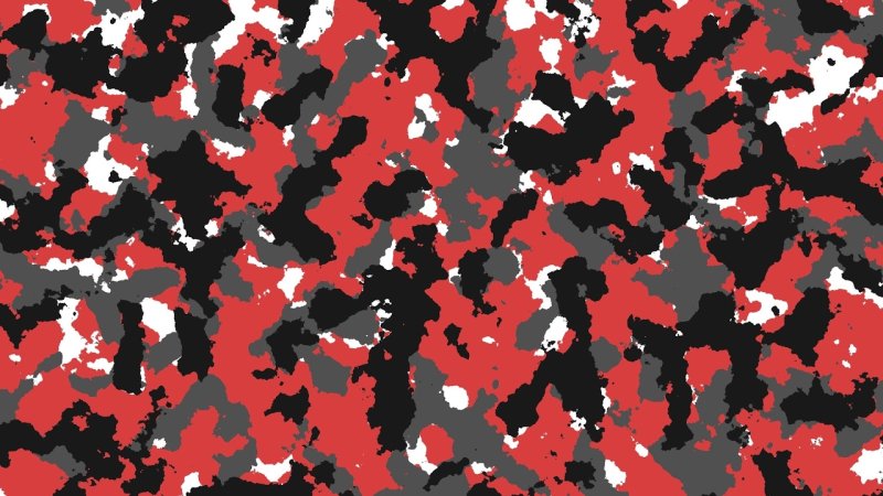 Red Digital Camo камуфляж