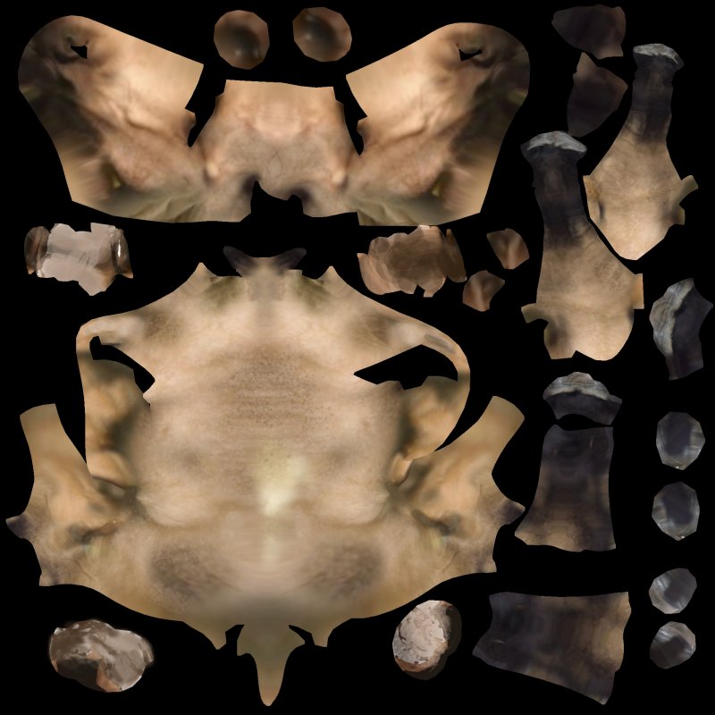 Текстура лица