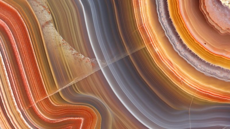 Оникс срез камня