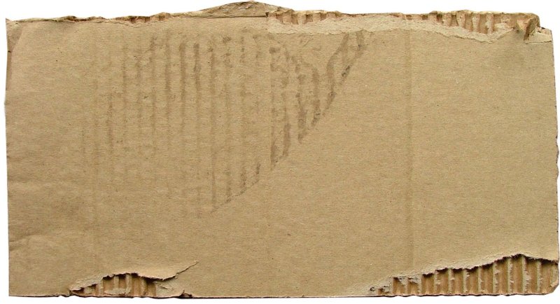 Рваный картон