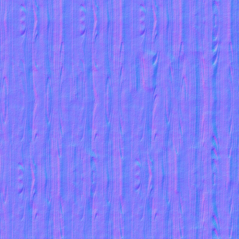 Карта нормалей дерево