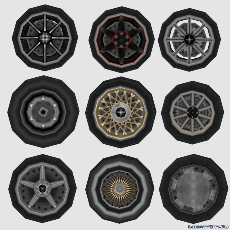 Колеса GTA sa