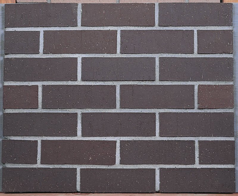 Кирпич темный облицовочный
