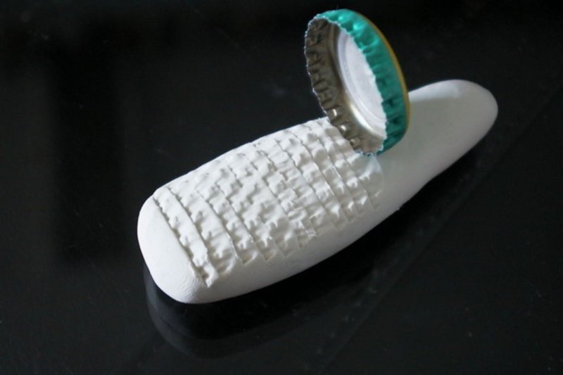 Имитация шерсти из полимерной глины