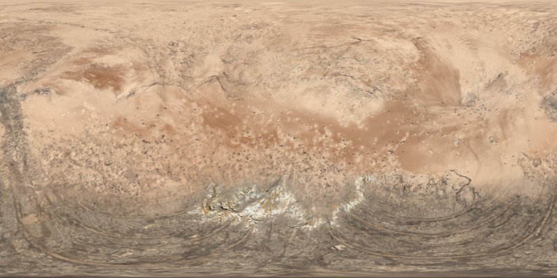 Текстура планеты Меркурий