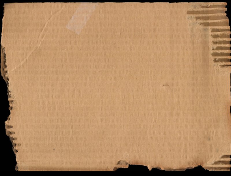 Рваный картон