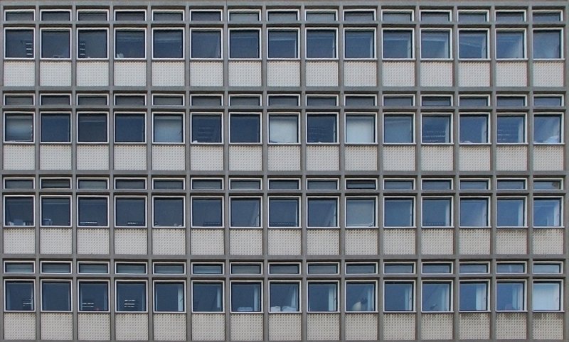 Текстура здания с окнами