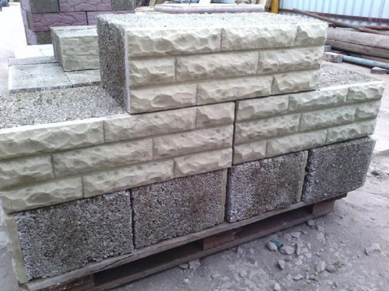 Блоки полистиролбетонные с облицовкой 600 300 200