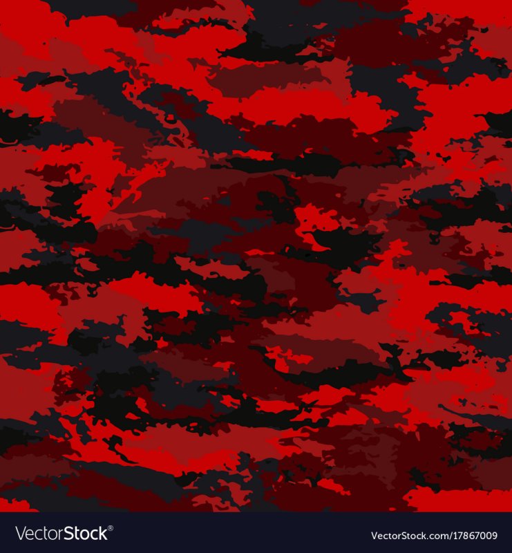 Черно красный камуфляж