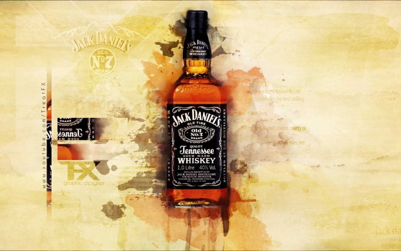 Виски Джек Дэниэлс арт
