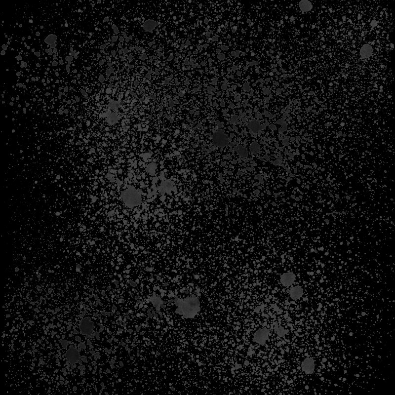 Белые пятна на черном фоне