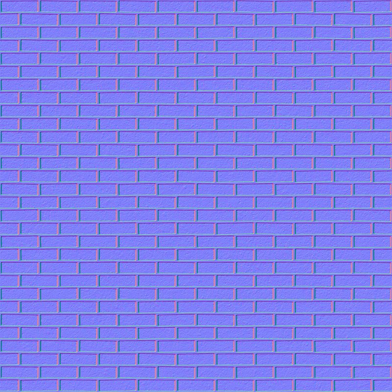 Карта нормалей дерево