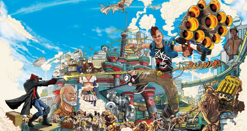 Sunset Overdrive обложка