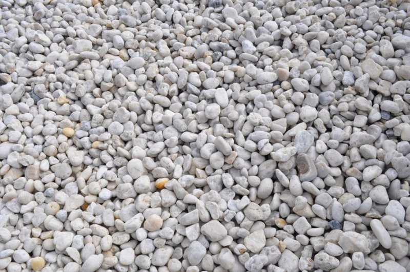 Щебень гравийный светлый бесшовный