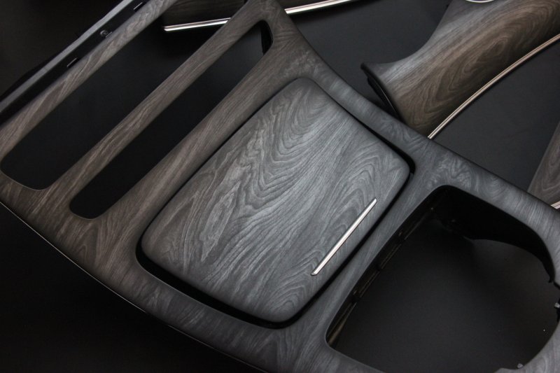 Аквапринт Лексус 570 темное дерево