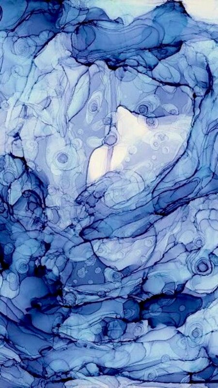 Картина с разводами