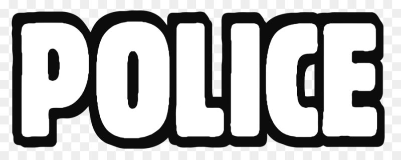 Police надпись
