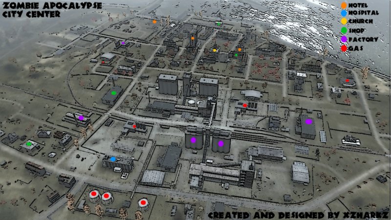 Карта зомби