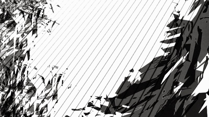 Абстракция черно белая Графика