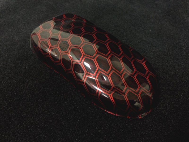 Аквапринт кованый карбон