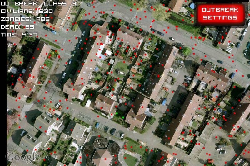 Карта зомби апокалипсис