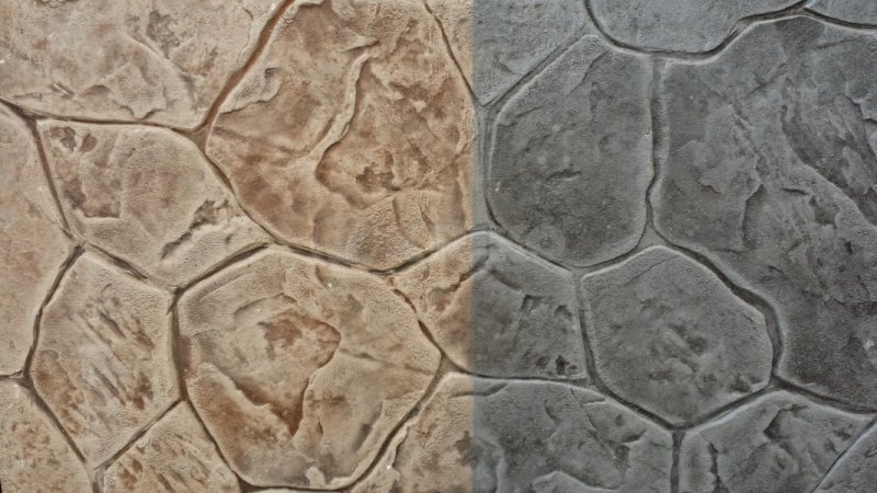 Печатный бетон