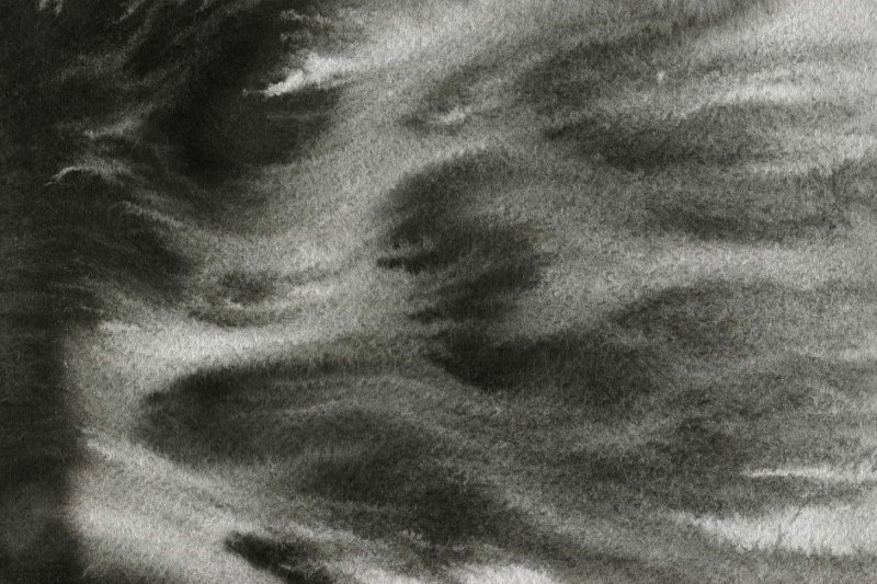 Текстура тушью пятно