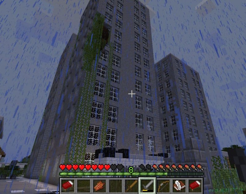 Карта зомби апокалипсис для майнкрафт 1.12.2