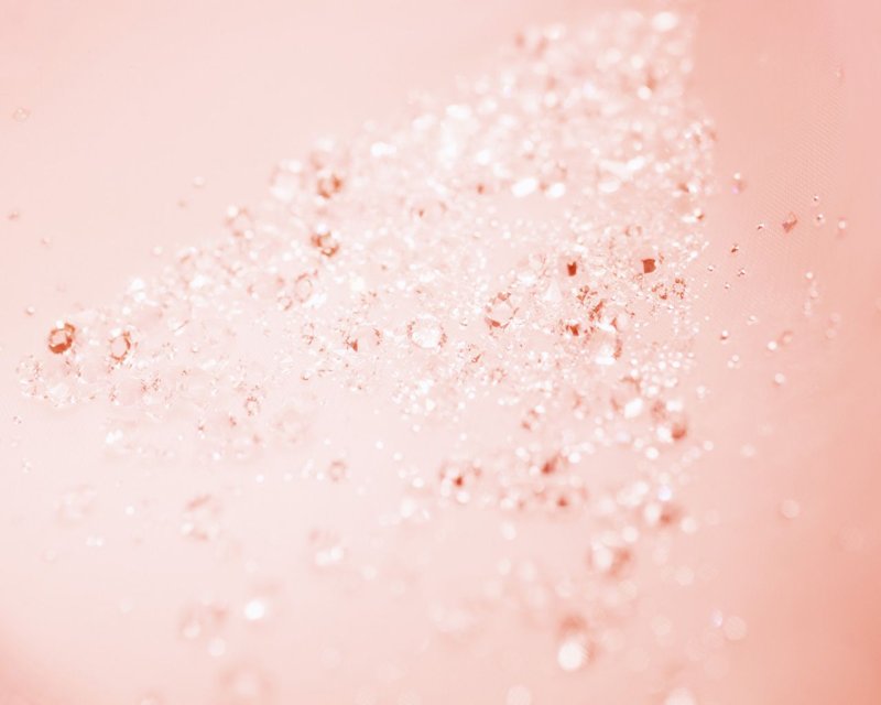 Розовые блестки