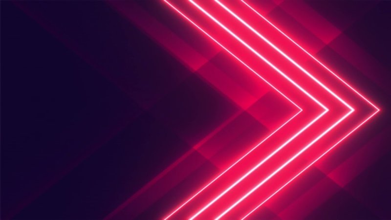 Ярко красный фон неоновый