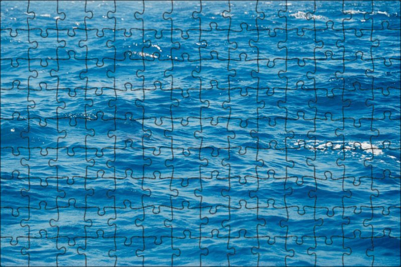 Синий цвет моря