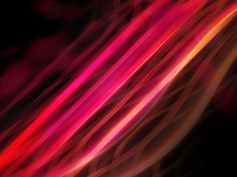 Красный неон