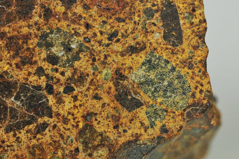 Текстура метеорита