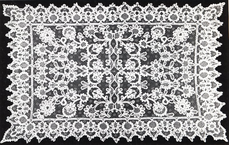 Коклюшечное кружево 19 века