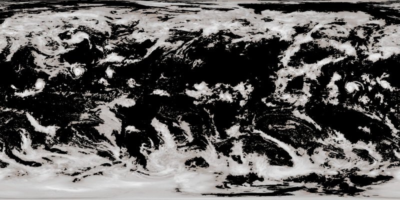 Текстура облаков планеты