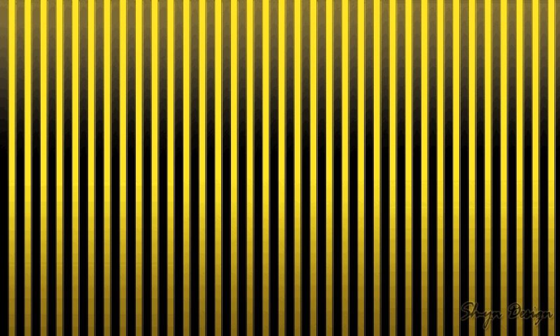 Чёрно жёлты полоски