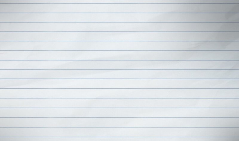 Тетрадь в линейку