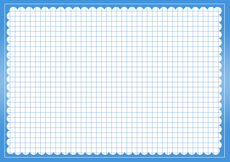 Листочек в клеточку