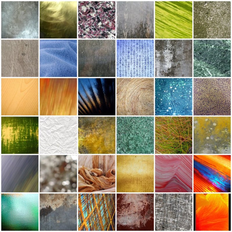 Текстурный коллаж