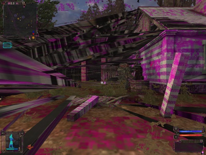 Баги с текстурами