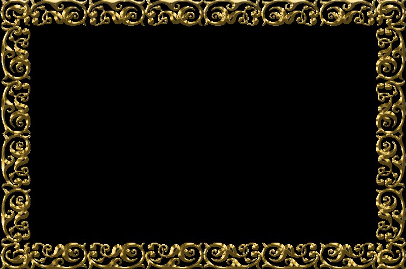 Рамка на прозрачном фоне