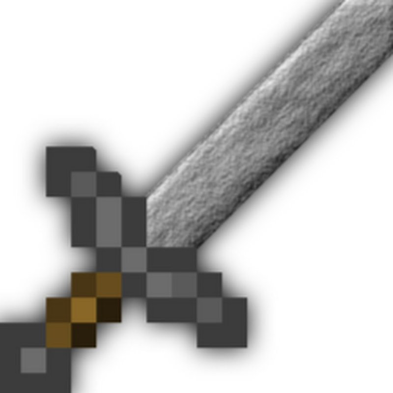 Меч из майнкрафт 16x16